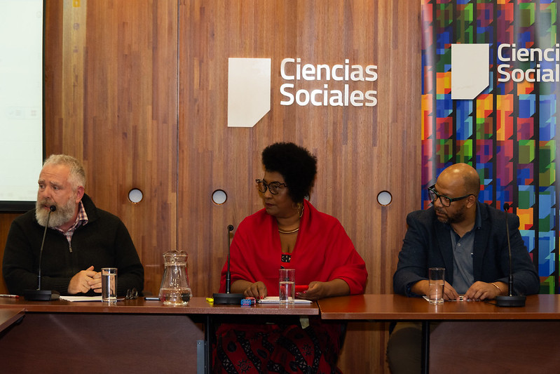 Se realizó la charla abierta de la Dra. Giane Vargas y firma de convenio entre la Facultad de Artes y la Facultad de Ciencias Sociales