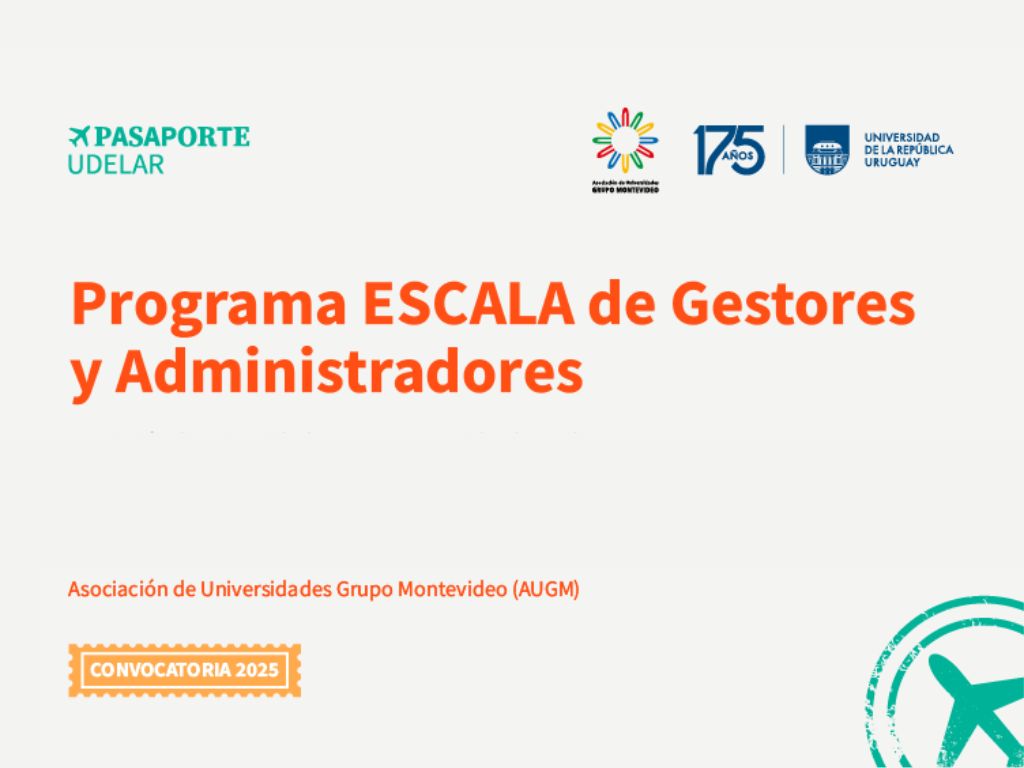 ESCALA de gestores y administradores de AUGM