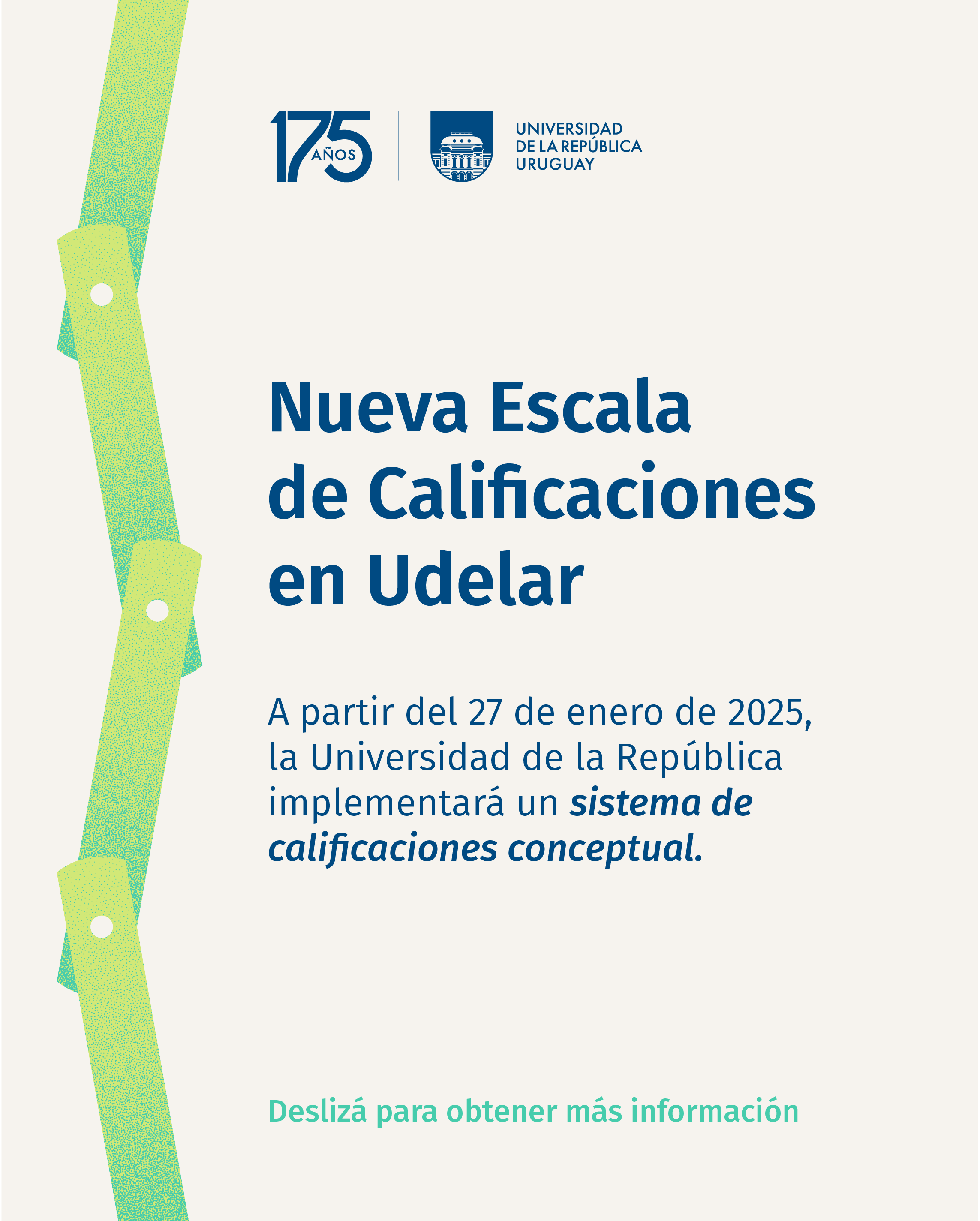 Nueva Escala de Calificaciones Udelar 2024