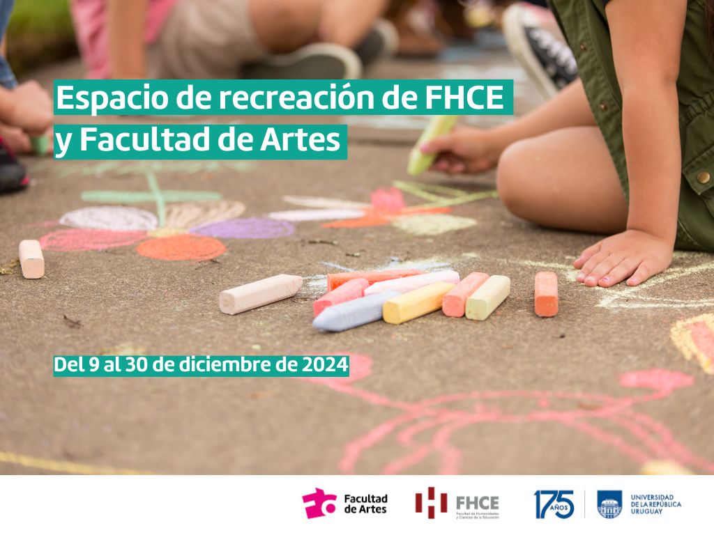 Espacio de recreación de FHCE y Facultad de Artes