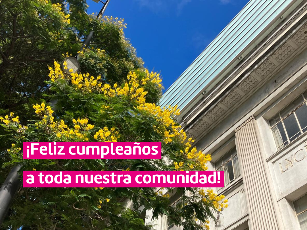 Feliz cumpleaños a toda nuestra comunidad